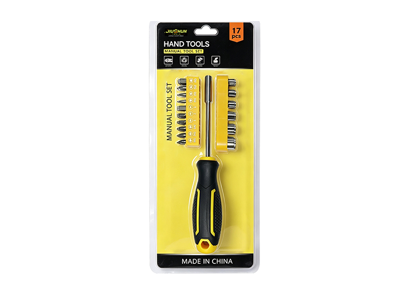 17-piece set of maintenance hardware tools - precision screwdriver set